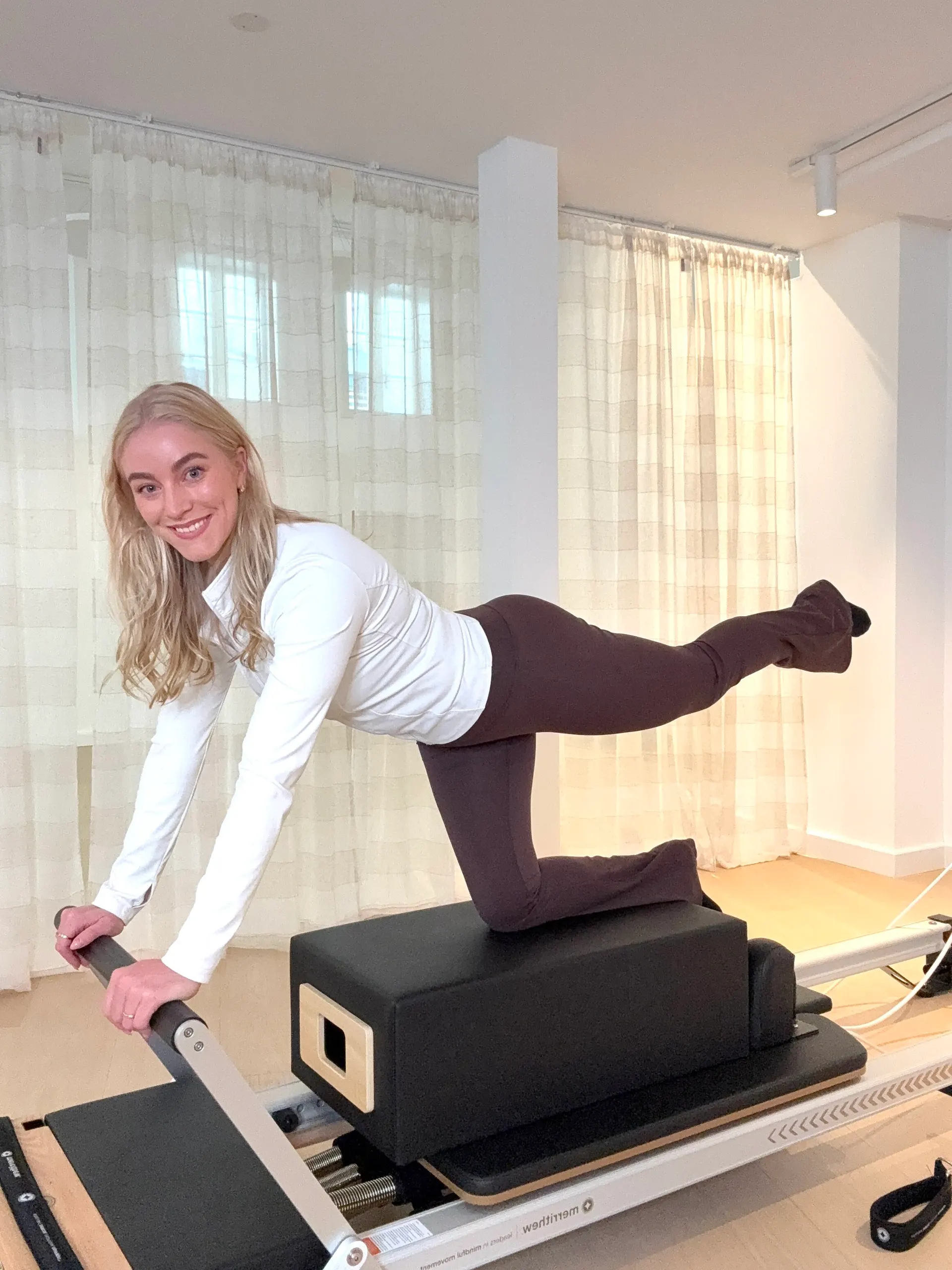 Reformertrening i studioet i Farsund
